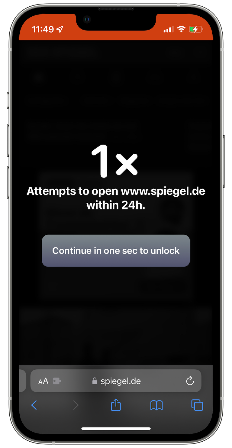 one sec Safari extension tutorial